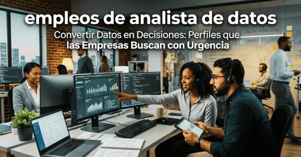 Convertir Datos en Decisiones: Perfiles que las Empresas Buscan con Urgencia
